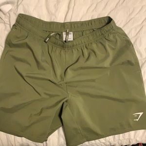 Gymshark Arrival Shorts - Dark Green